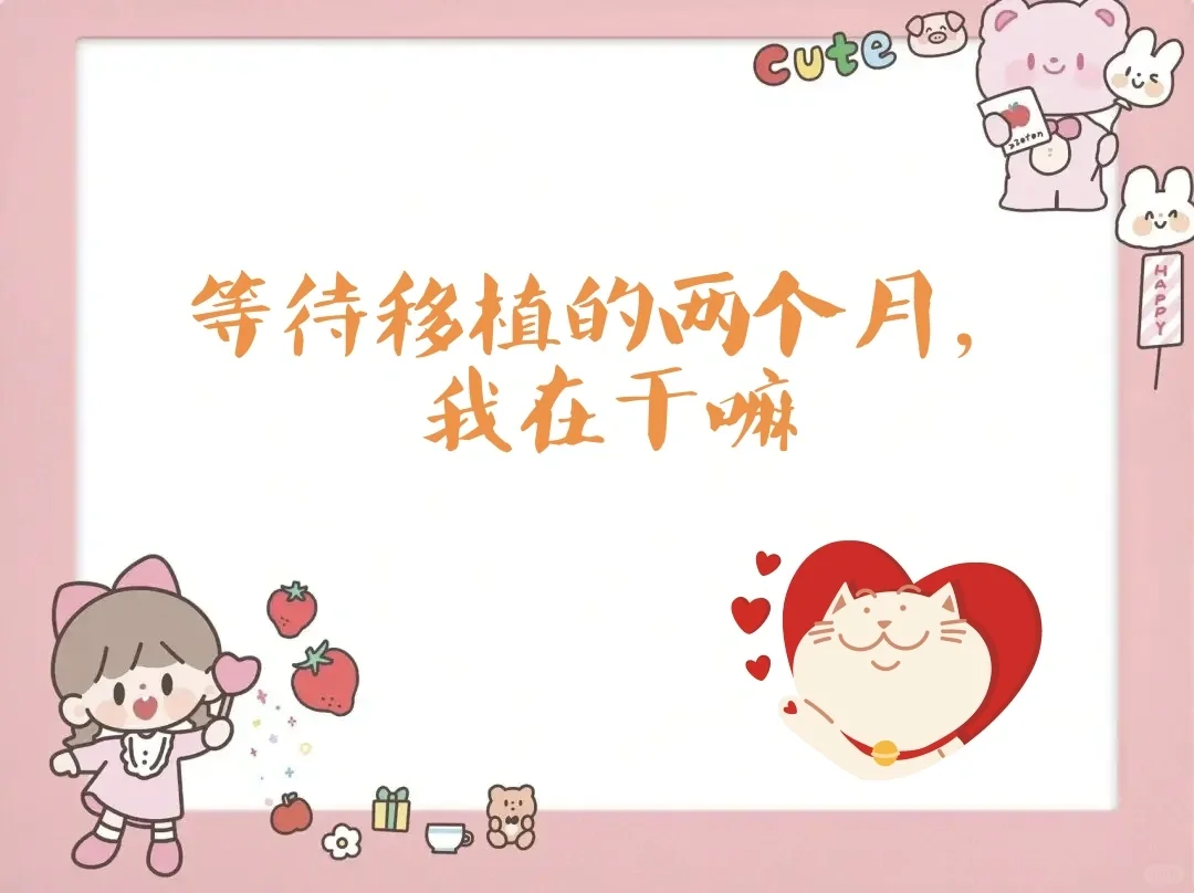 等待移植的两个月里我是这样做的,三代试管代孕选择男女_人工试管代生助孕宝宝